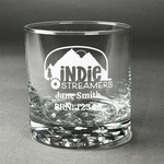 Airstream Indie Club Logo Whiskey Glass - Engraved