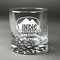 Airstream Indie Club Logo Whiskey Glass - Front