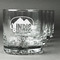 Airstream Indie Club Logo Whiskey Glasses Set of 4 - Engraved Front