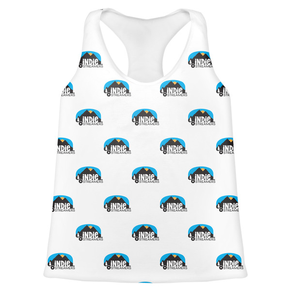 Custom Airstream Indie Club Logo Womens Racerback Tank Top - X Small