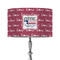 North Texas Airstream Community 12" Drum Lampshade - ON STAND (Fabric)