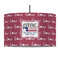 North Texas Airstream Community 12" Drum Lampshade - PENDANT (Fabric)