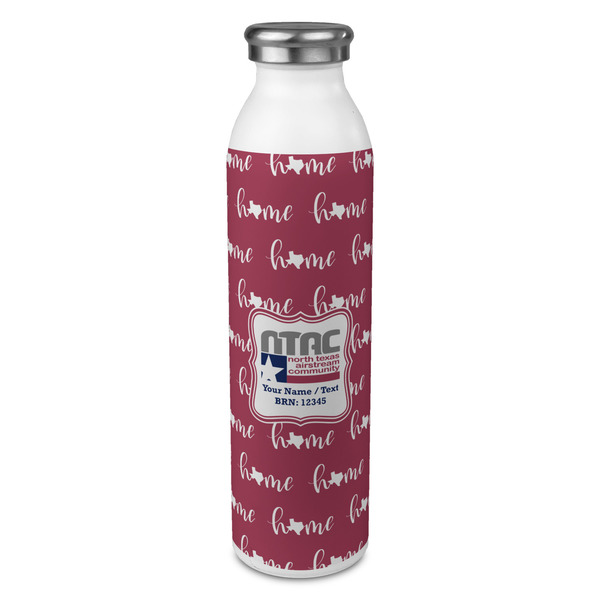 Custom North Texas Airstream Community 20oz Stainless Steel Water Bottle - Full Print