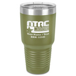 North Texas Airstream Community 30 oz Stainless Steel Tumbler - Olive - Single-Sided