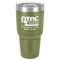 North Texas Airstream Community 30 oz Stainless Steel Ringneck Tumbler - Olive - Front