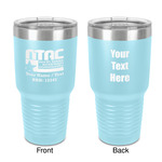 North Texas Airstream Community 30 oz Stainless Steel Tumbler - Teal - Double-Sided