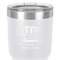 North Texas Airstream Community 30 oz Stainless Steel Ringneck Tumbler - White - Close Up