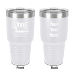 North Texas Airstream Community 30 oz Stainless Steel Tumbler - White - Double-Sided