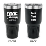 North Texas Airstream Community 30 oz Stainless Steel Tumbler - Black - Double-Sided