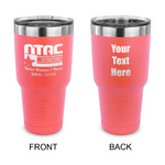 North Texas Airstream Community 30 oz Stainless Steel Tumbler - Coral - Double-Sided