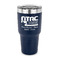 North Texas Airstream Community 30 oz Stainless Steel Ringneck Tumblers - Navy - FRONT