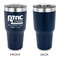 North Texas Airstream Community 30 oz Stainless Steel Ringneck Tumblers - Navy - Single Sided - APPROVAL