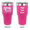 North Texas Airstream Community 30 oz Stainless Steel Ringneck Tumblers - Pink - Double Sided - APPROVAL