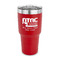 North Texas Airstream Community 30 oz Stainless Steel Ringneck Tumblers - Red - FRONT