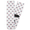 North Texas Airstream Community Adult Crew Socks - Single Pair - Front and Back