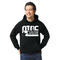 North Texas Airstream Community Black Hoodie on Model - Front