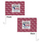 North Texas Airstream Community Car Flag - 11" x 8" - Front & Back View