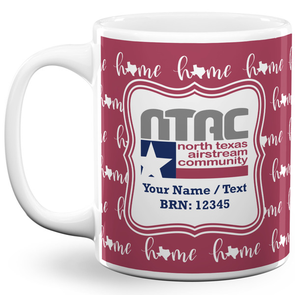 Custom North Texas Airstream Community 11 oz Coffee Mug - White