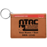 North Texas Airstream Community Leatherette Keychain ID Holder - Single-Sided