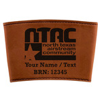 North Texas Airstream Community Leatherette Cup Sleeve