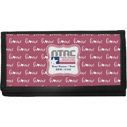 North Texas Airstream Community Canvas Checkbook Cover