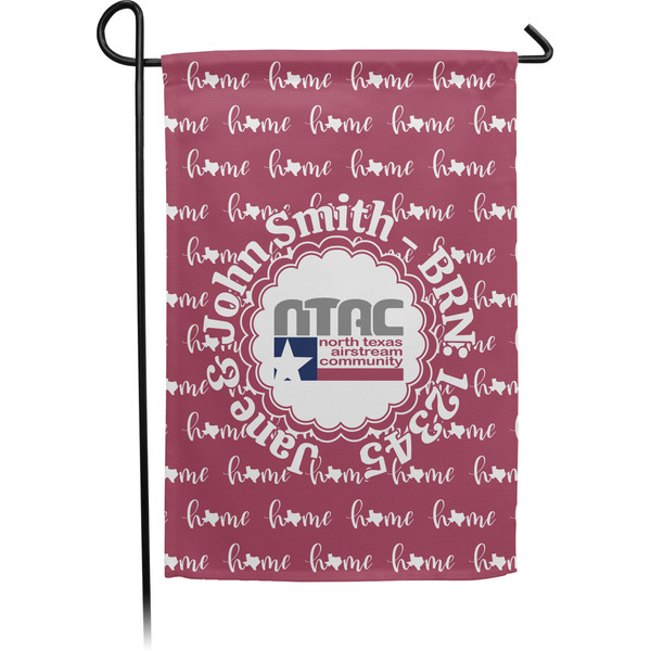 Custom North Texas Airstream Community Garden Flag - Small - Double-Sided