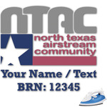 North Texas Airstream Community Graphic Iron On Transfer