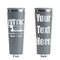 North Texas Airstream Community Grey RTIC Everyday Tumbler - 28 oz. - Front and Back