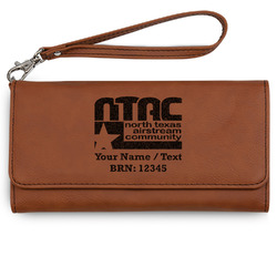 North Texas Airstream Community Ladies Leatherette Wallet - Laser Engraved