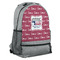 North Texas Airstream Community Large Backpack - Gray - Angled View