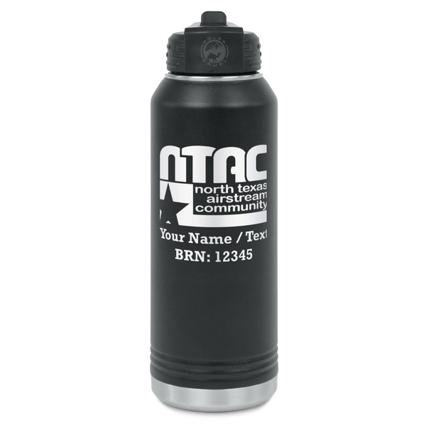 Custom North Texas Airstream Community Water Bottle - Laser Engraved - Single-Sided