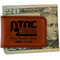 North Texas Airstream Community Leatherette Magnetic Money Clip - Front