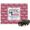 North Texas Airstream Community Microfleece Dog Blanket - Regular