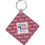 North Texas Airstream Community Diamond Plastic Keychain