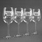 North Texas Airstream Community Personalized Wine Glasses (Set of 4)