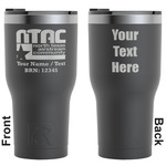 North Texas Airstream Community RTIC Tumbler - Black - Laser Engraved - Double-Sided