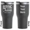 North Texas Airstream Community RTIC Tumbler - Black - Double Sided - Front and Back