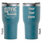 North Texas Airstream Community RTIC Tumbler - Dark Teal - Double Sided - Front & Back