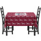 North Texas Airstream Community Rectangular Tablecloths - Side View