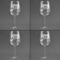 North Texas Airstream Community Set of Four Personalized Wineglasses - Approval