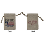 North Texas Airstream Community Burlap Gift Bag - Small - Double-Sided