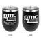 North Texas Airstream Community Stainless Wine Tumblers - Black - Double Sided - Approval