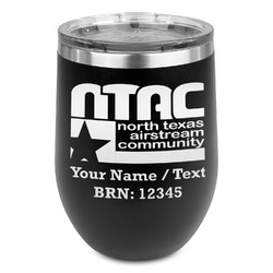 North Texas Airstream Community Stemless Stainless Steel Wine Tumbler