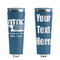 North Texas Airstream Community Steel Blue RTIC Everyday Tumbler - 28 oz. - Front and Back