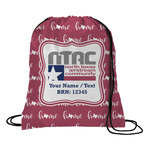 North Texas Airstream Community Drawstring Backpack - Large