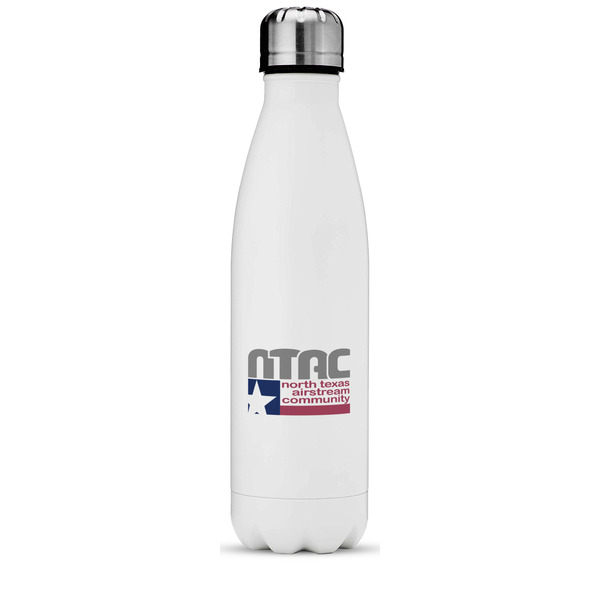 Custom North Texas Airstream Community Water Bottle - 17 oz - Stainless Steel - Full Color Printing