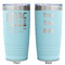 North Texas Airstream Community Teal Polar Camel Tumbler - 20oz -Double Sided - Approval