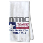 North Texas Airstream Community Kitchen Towel - Waffle Weave - Partial Print