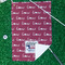 North Texas Airstream Community Waffle Weave Golf Towel - In Context