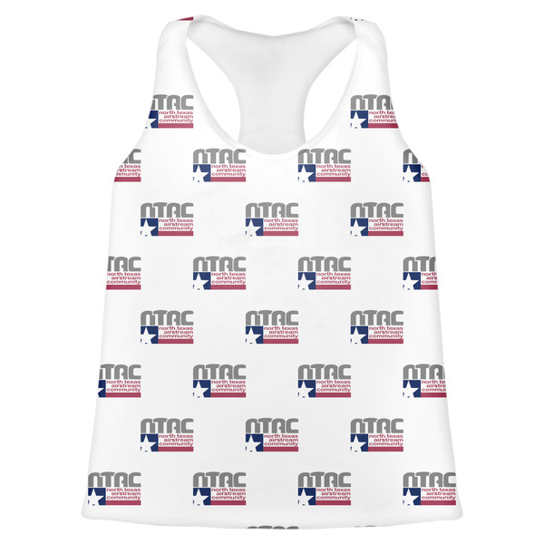 Custom North Texas Airstream Community Womens Racerback Tank Top - Medium